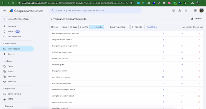 SEO Success for Homecraft Gutter Protection