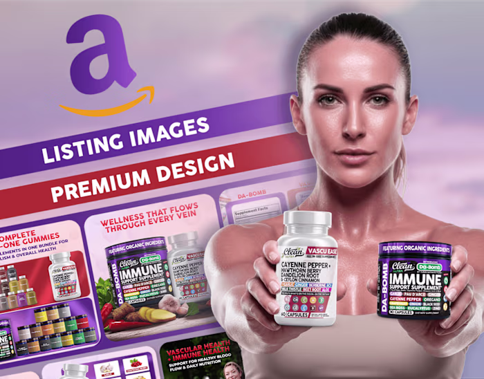 Amazon Listing Images | Wellness Brand