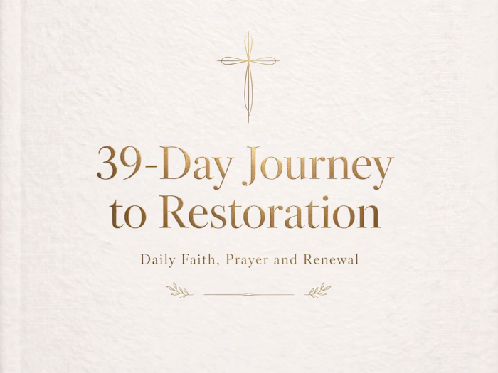 39-Day Christian Devotional - Faith & Restoration (25,000 Wo...
