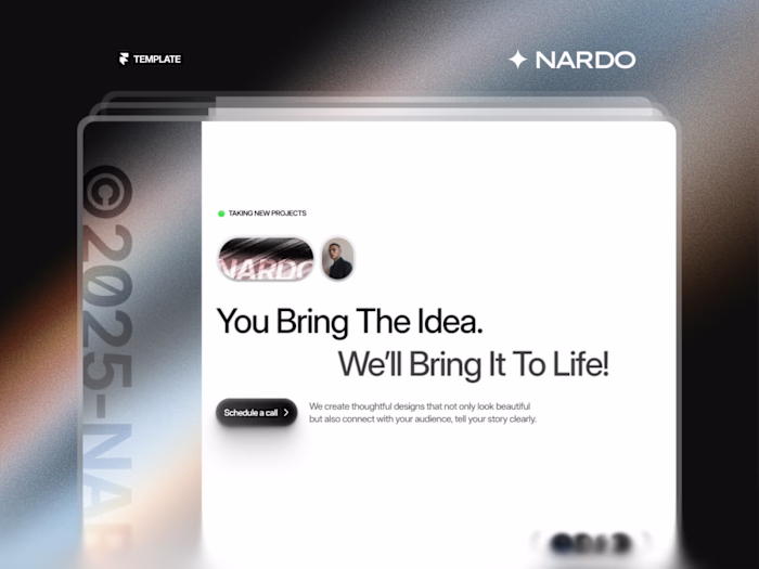 Nardo Creative Agency Website Development