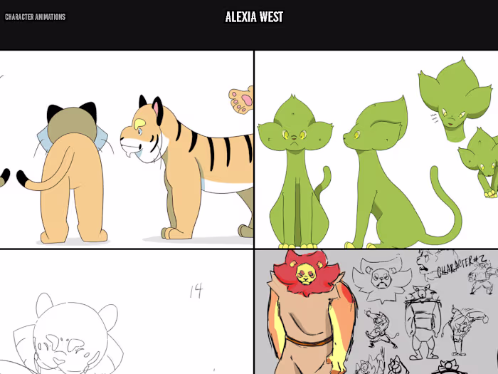 Portfolio: project/character work for personal, clients 