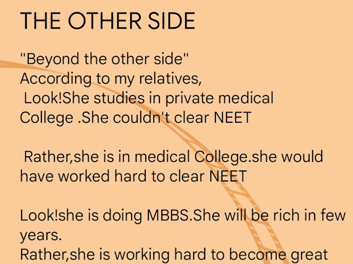 The other side 