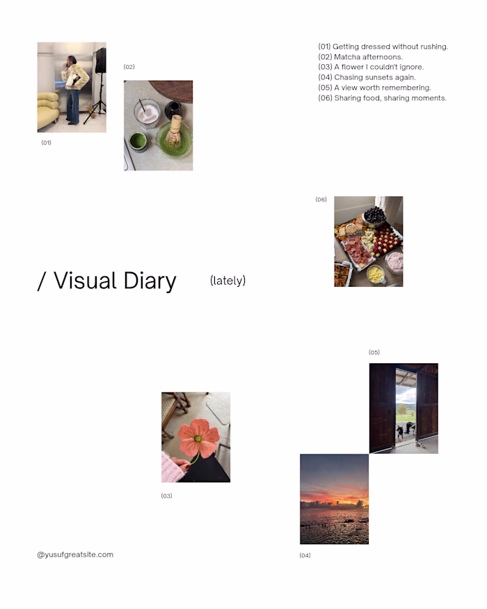 A creative visual design project