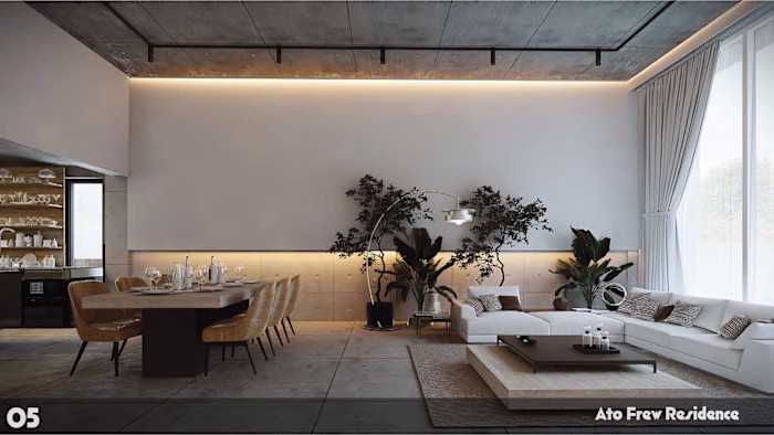 Interior design of Residential spaces