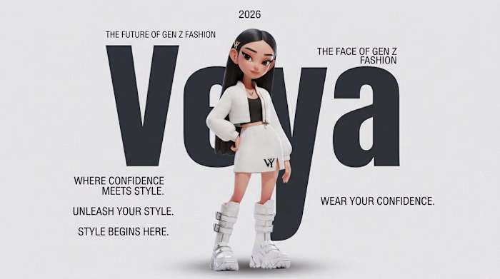Meet VEYA- the fashion mascot