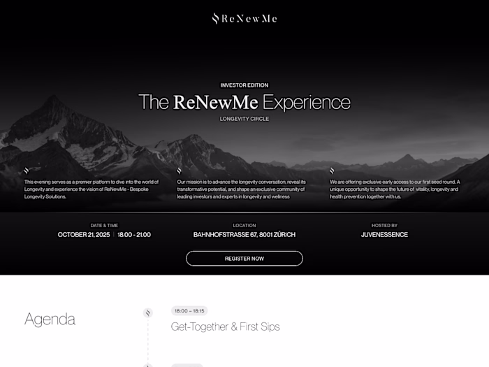 ReNewMe Experience