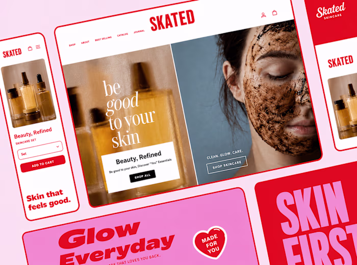 Skated Cosmetics Shopify E-Commerce Development