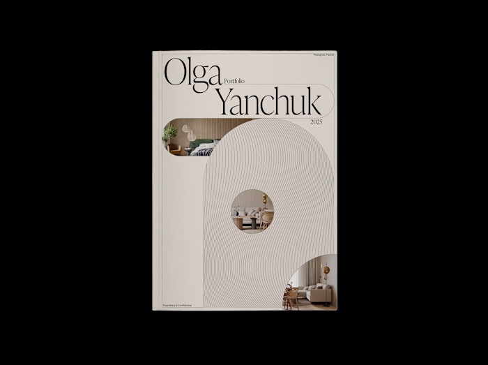 A sophisticated editorial design project showcasing the port...
