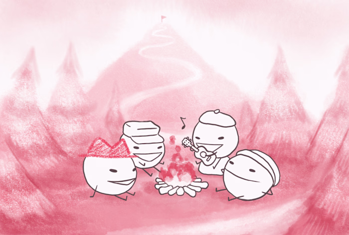 Illustration Series for Language Learning Blogpost