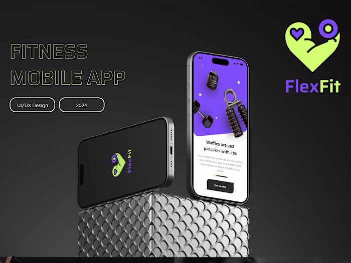 UI/UX design for fitness app