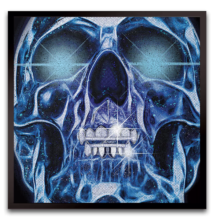 Night Lights Grill Skull Tee