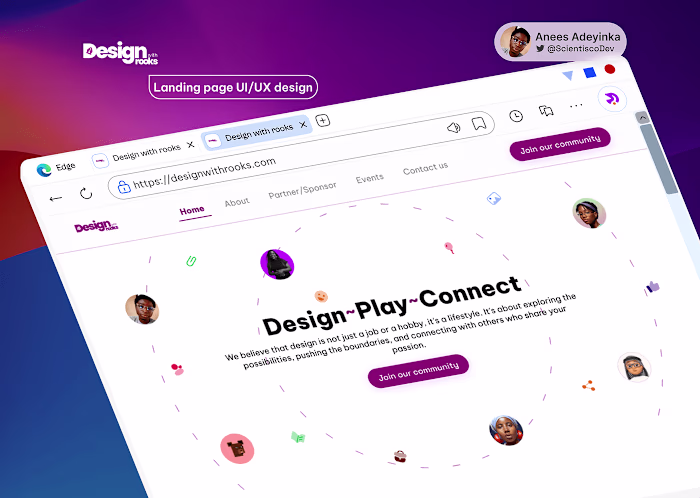 Design with rooks Website UI/UX design