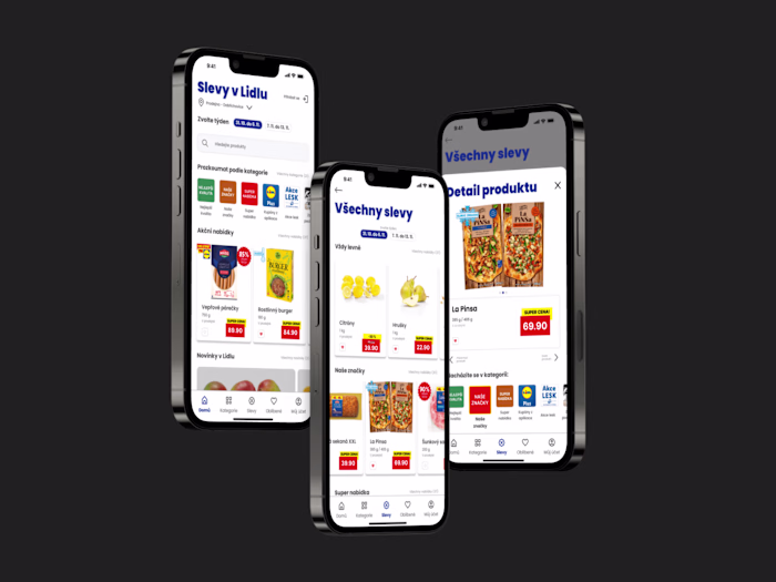 Project: Designing a Mobile App for Lidl // Digital leaflet