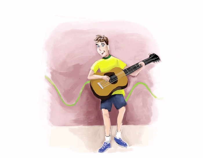 Patrick Discovers Music
