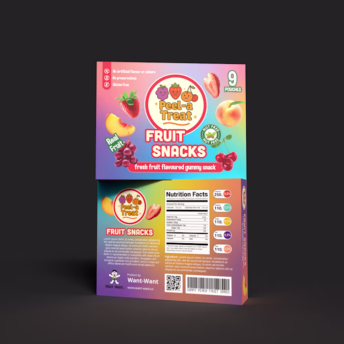Packaging for Fruit Snack