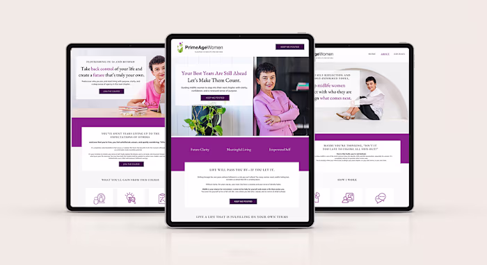 Copywriting and Website Development for Catherine Twiss