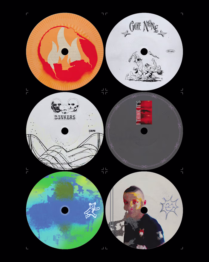 Vinyl Labels Projects