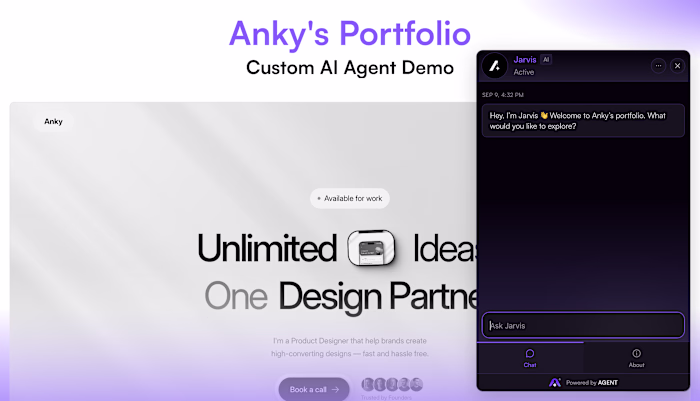 Designing Jarvis: An AI Portfolio Assistant