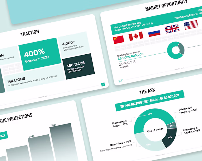 Redesigning the Seed Deck for SOFi Products' $3M Raise