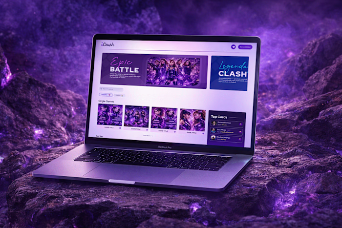 iCrush– WEB3 BRAND IDENTITY & UX/UI DESIGN