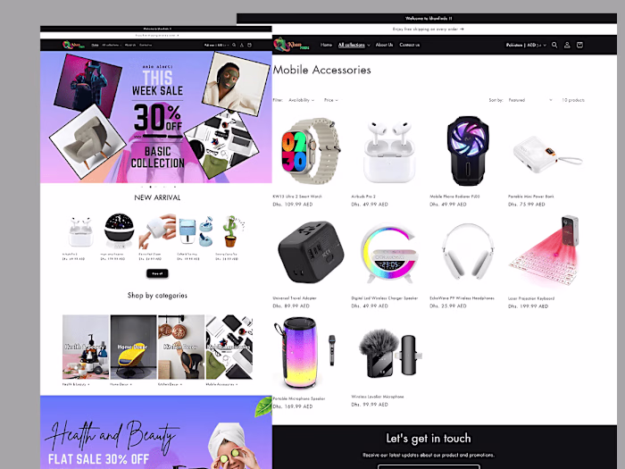 Khan Finds Your Source for Health | Shopify Design & Development