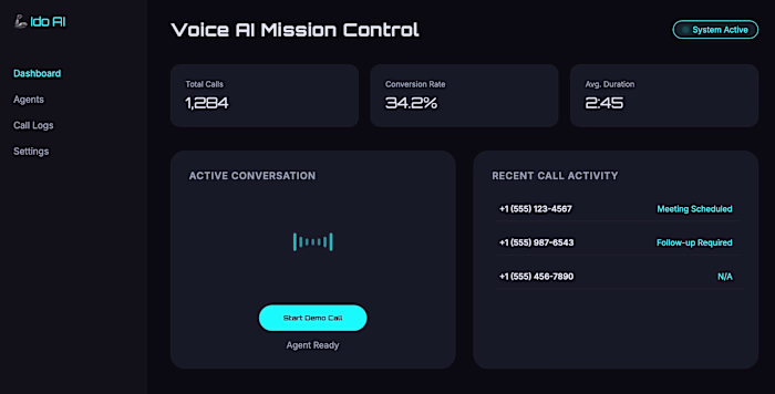 Custom AI Voice Agent for