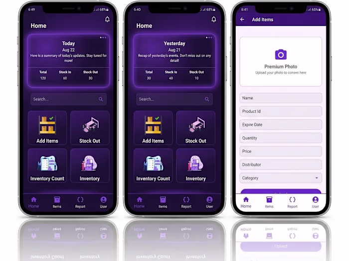 Built a cross-platform inventory management