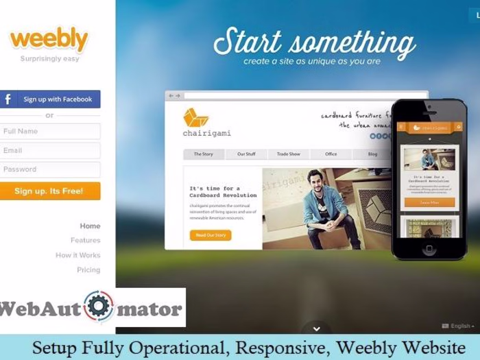 Weebly Website Design & Redesign Services