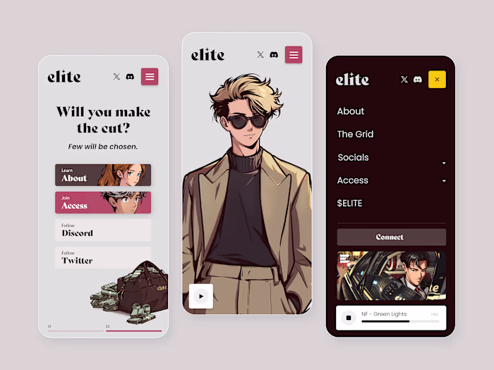Market Elite. Branding & webdesign