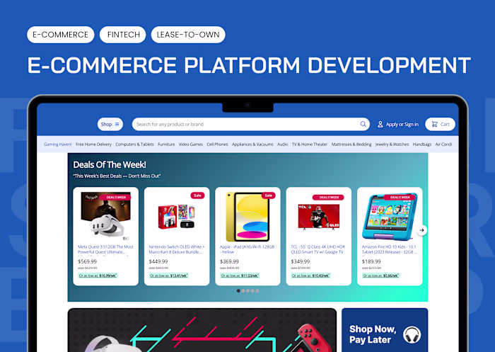 E-commerce Platform Development