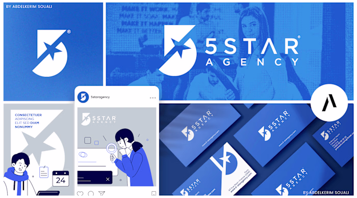 5 Star Agency Branding I Social Media Content Design