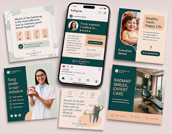 🦷 Everwhite Dental Social Media