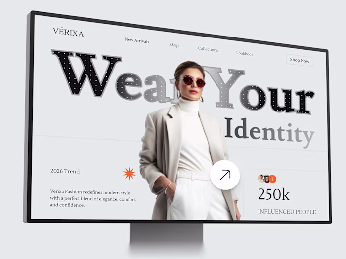 Fashion Brand Website Design