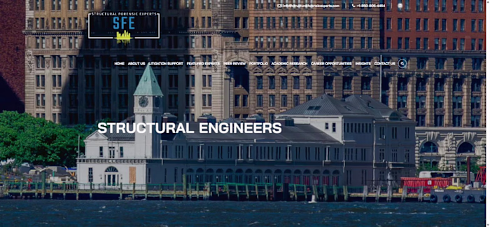 Structural Forensic Experts – Corporate Website