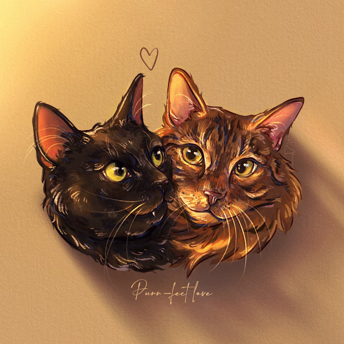 Custom Pet Portrait Illustration
Celebrate the