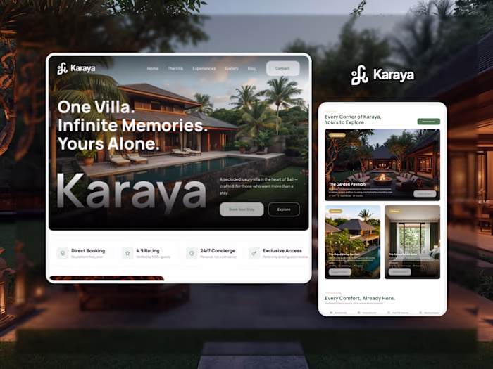 Karaya is a refined, single-property