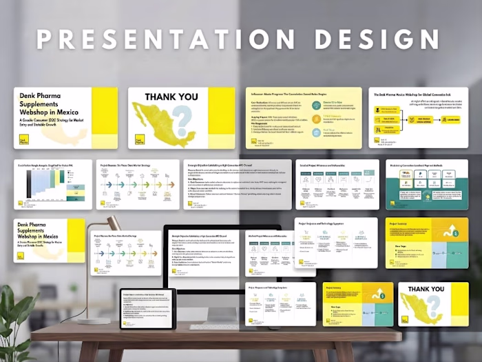Modern Investor Pitch Deck Design