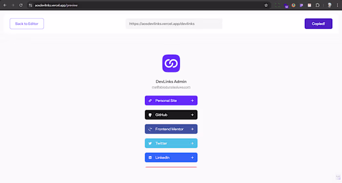 DevLinks