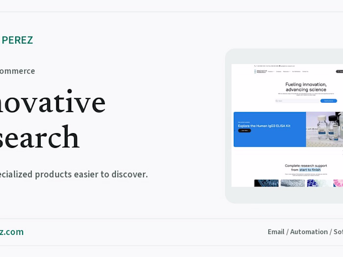 Innovative Research | Shopify Storefront