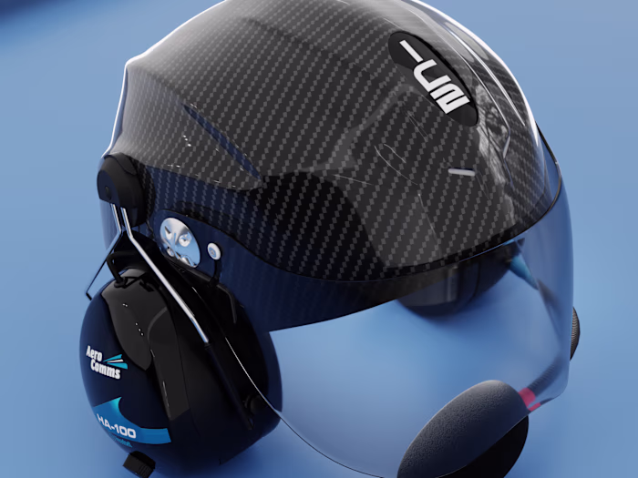 This helmet project includes accurate