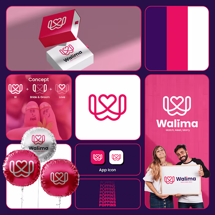Logo Design for a Matrimonial Company (Un-used)