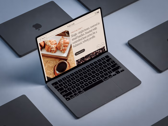 Webflow Ecommerce Site for Specialty Coffee