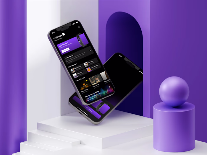 Sync Your Band – Wellness & Frequency Mobile App