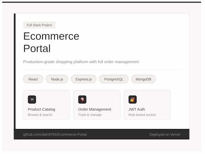 Product Management System Development