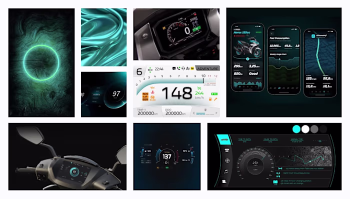 Designing for Motion: A Safer Motorcycle Cluster Experience