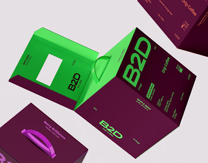 B2D | Brand identity design