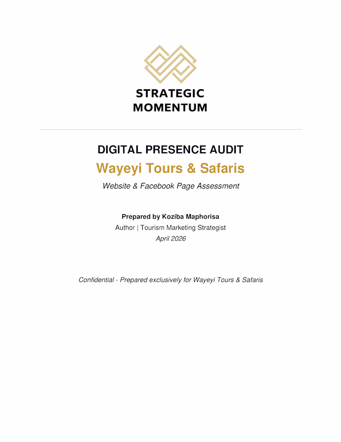 A thought-leadership piece examining tourism