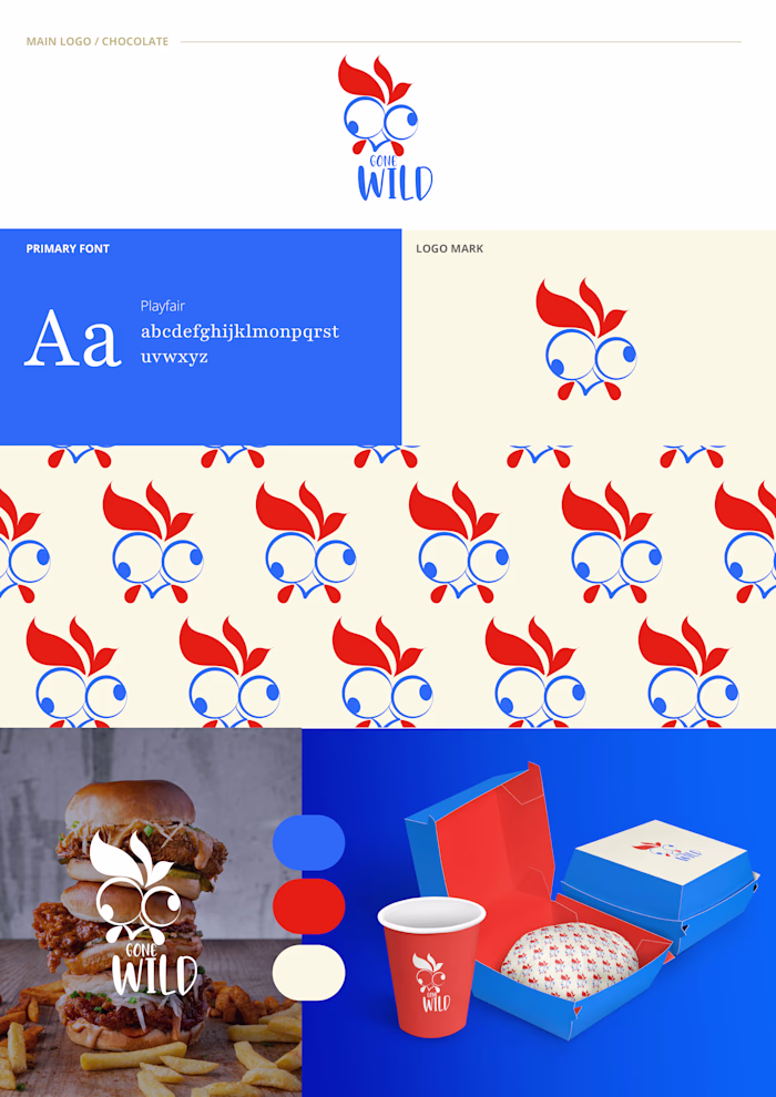 Chicken Gone Wild - Food Branding 
