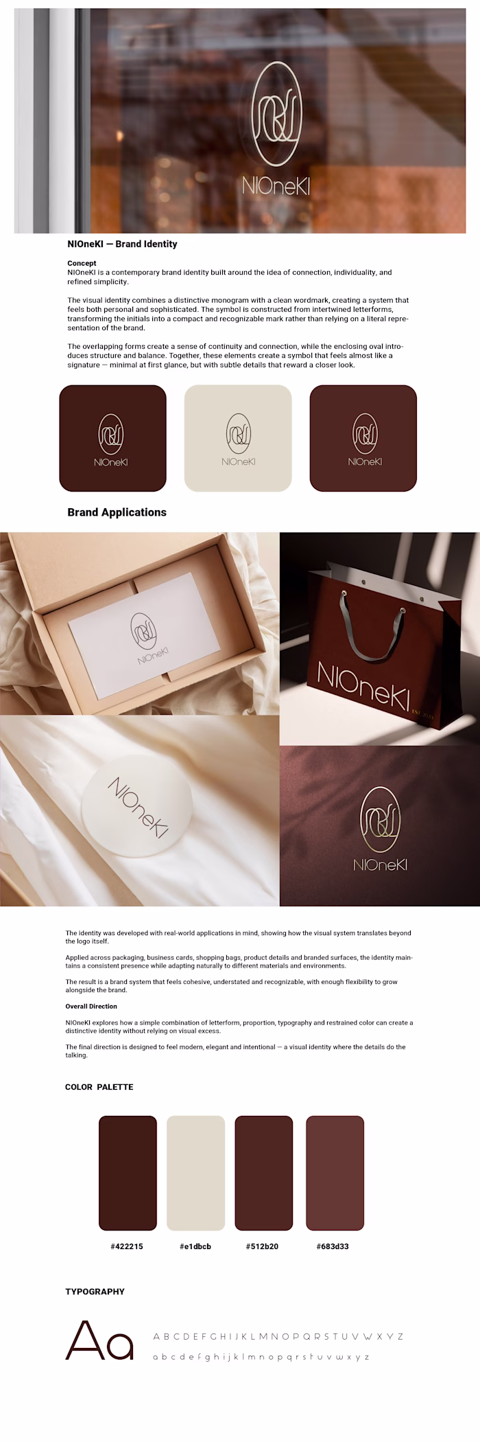NIOneKI — Brand Identity Design