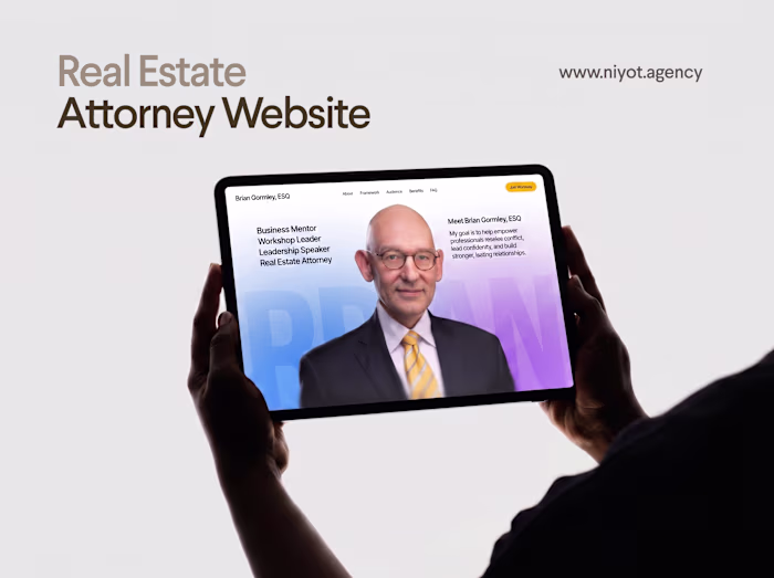 Real Estate Attorney Website Design